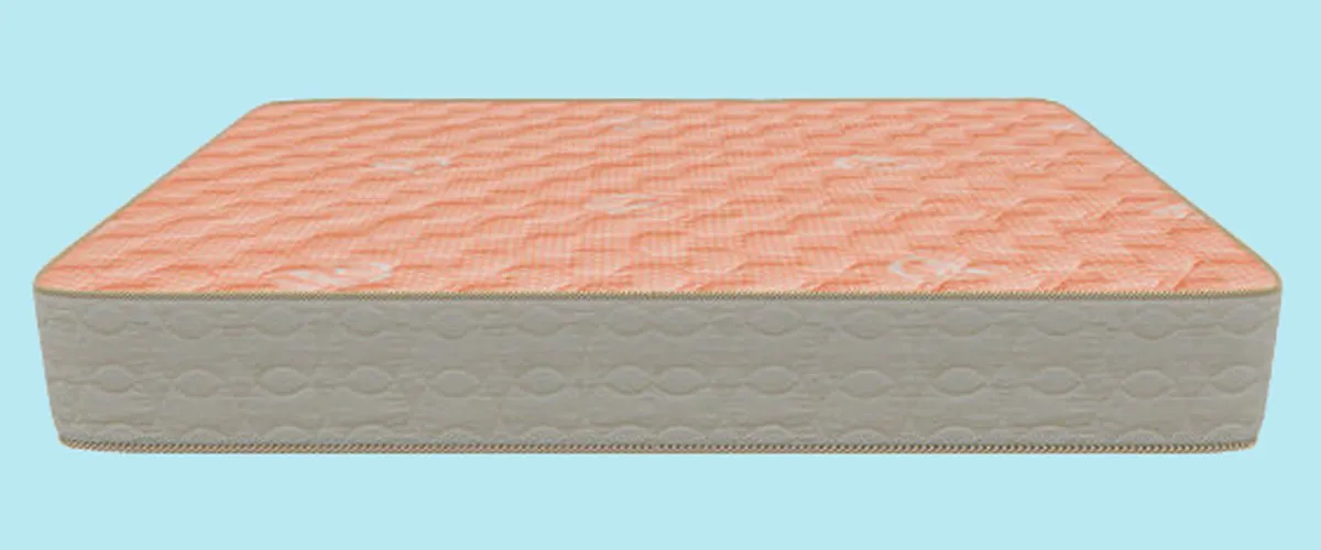A Mouka mattress on display